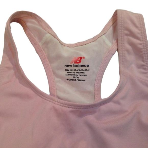 New Balance Pastel Pink Workout Top - Picture 4 of 4